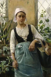 La fille du jardin